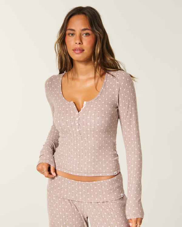 Hollister - Ultimate Cozy Pointelle Henley
