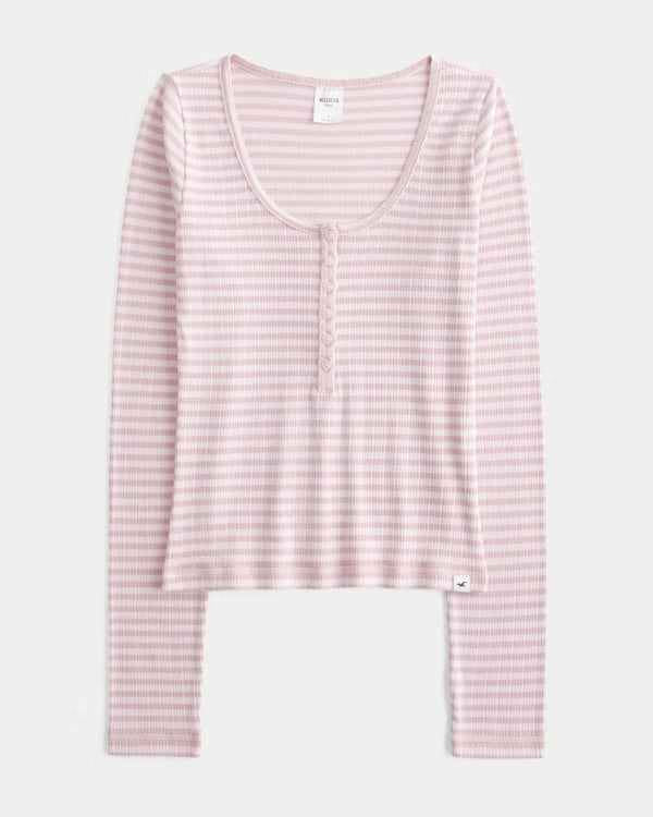 Hollister - Ultimate Cozy Pointelle Henley