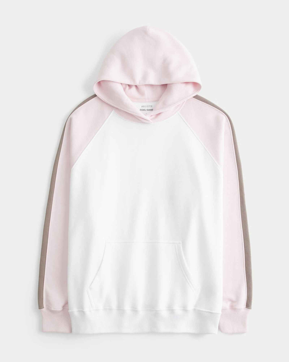 Hollister - Feel Good Oversized Striped Hoodie
