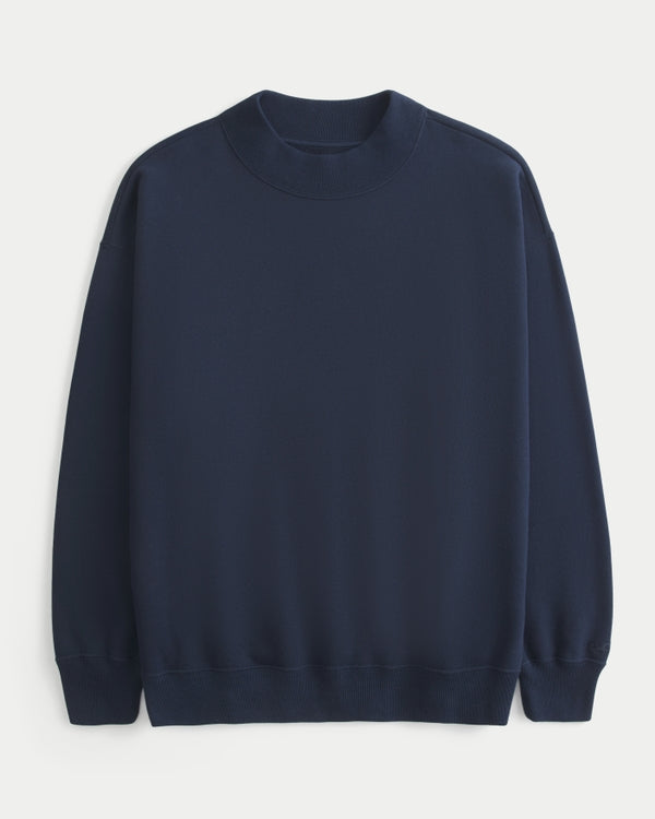 Hollister - Oversized Mock-Neck Sweatshirt