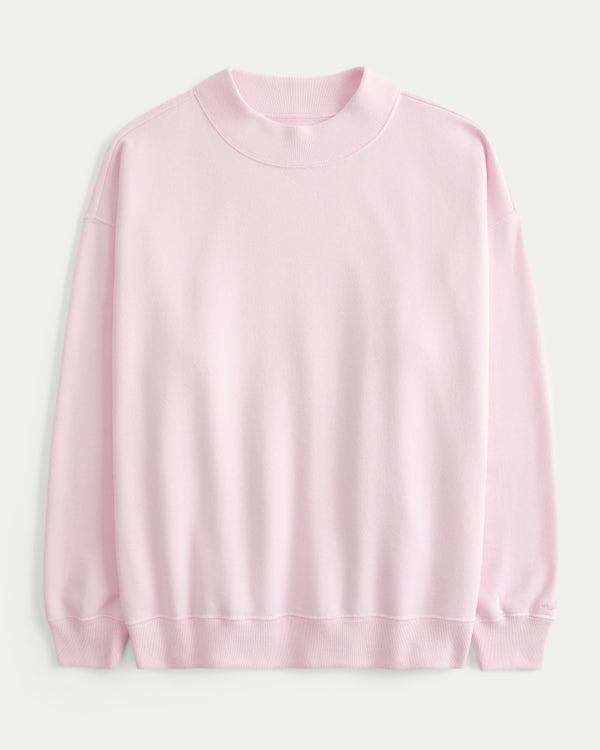 Hollister - Oversized Mock-Neck Sweatshirt