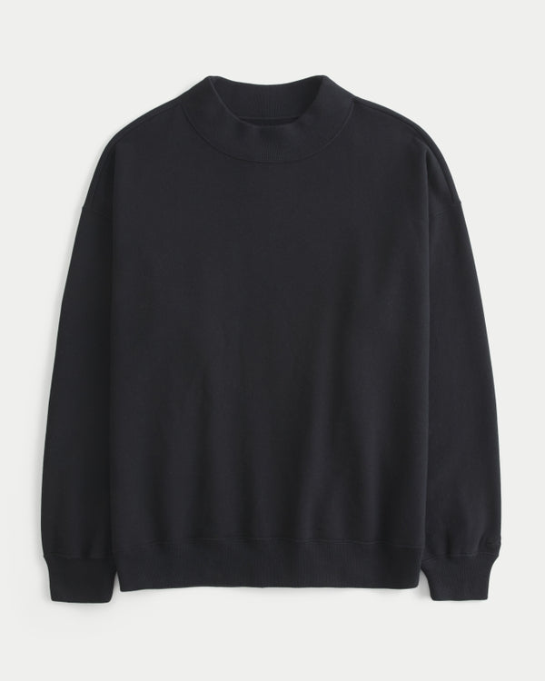 Hollister - Oversized Mock-Neck Sweatshirt