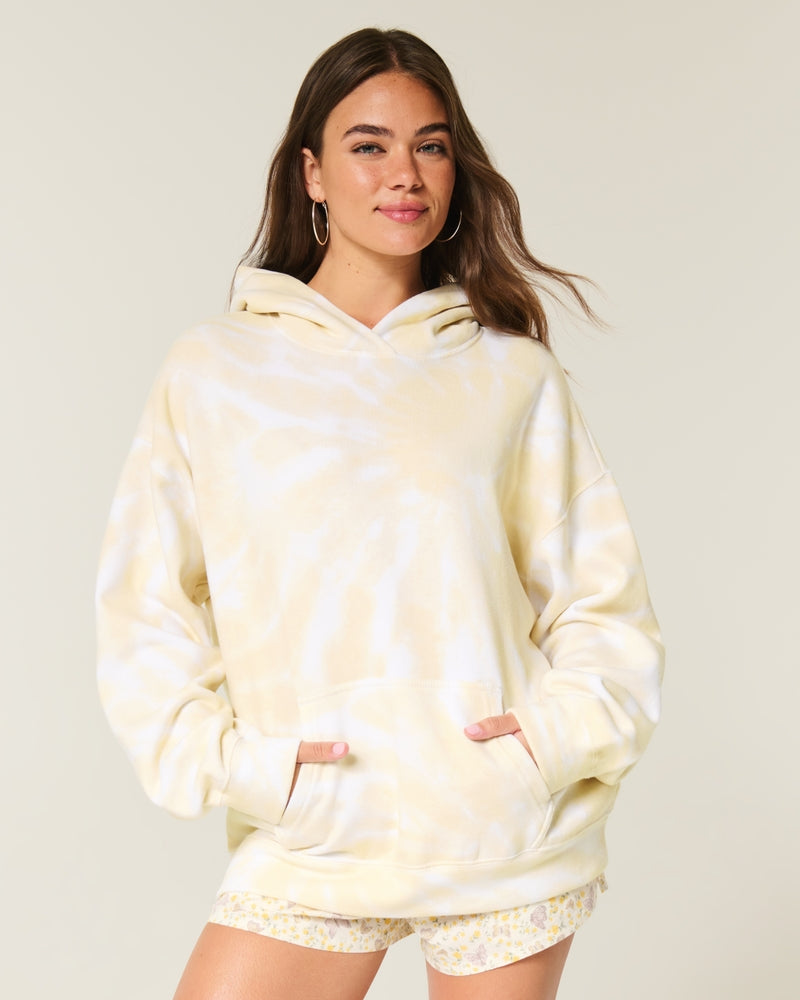 Hollister - Oversized Wash Effect Hoodie