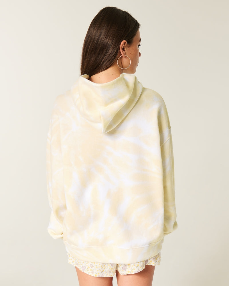 Hollister - Oversized Wash Effect Hoodie