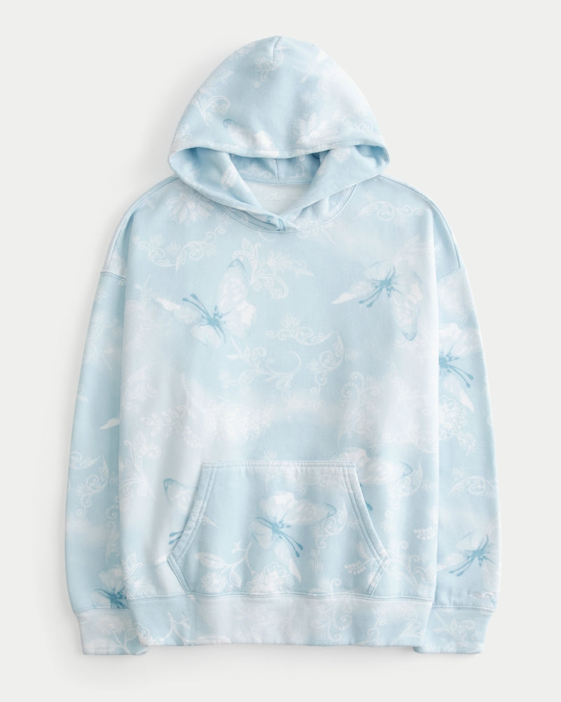 Hollister - Oversized Wash Effect Hoodie