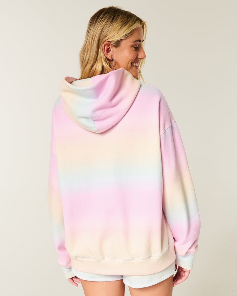 Hollister - Oversized Wash Effect Hoodie