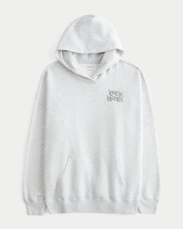 Hollister - Oversized Butterfly Graphic Hoodie