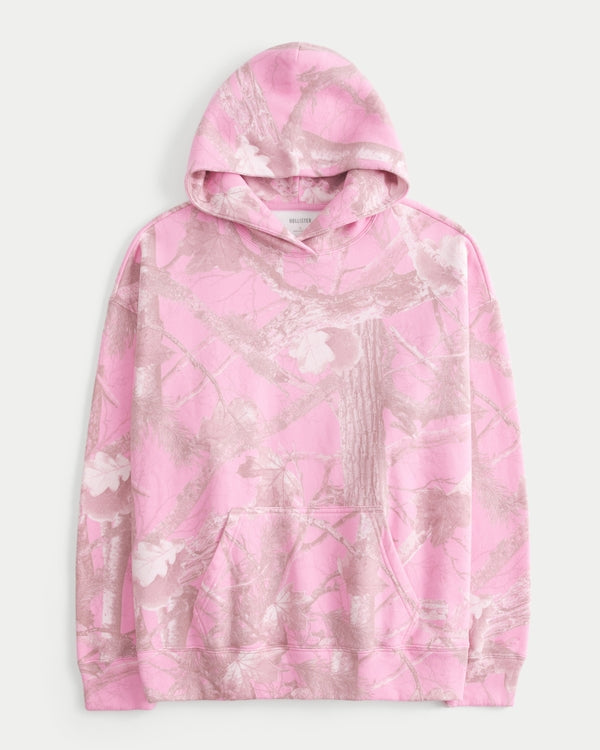 Hollister - Oversized Butterfly Graphic Hoodie
