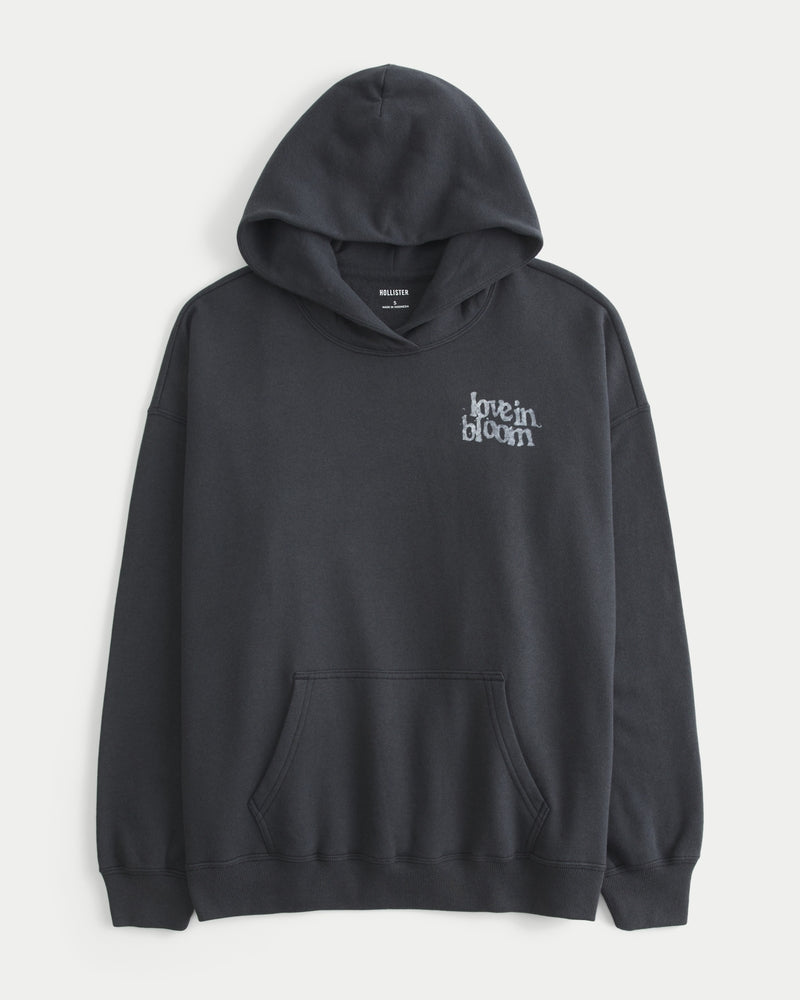 Hollister - Oversized Butterfly Graphic Hoodie