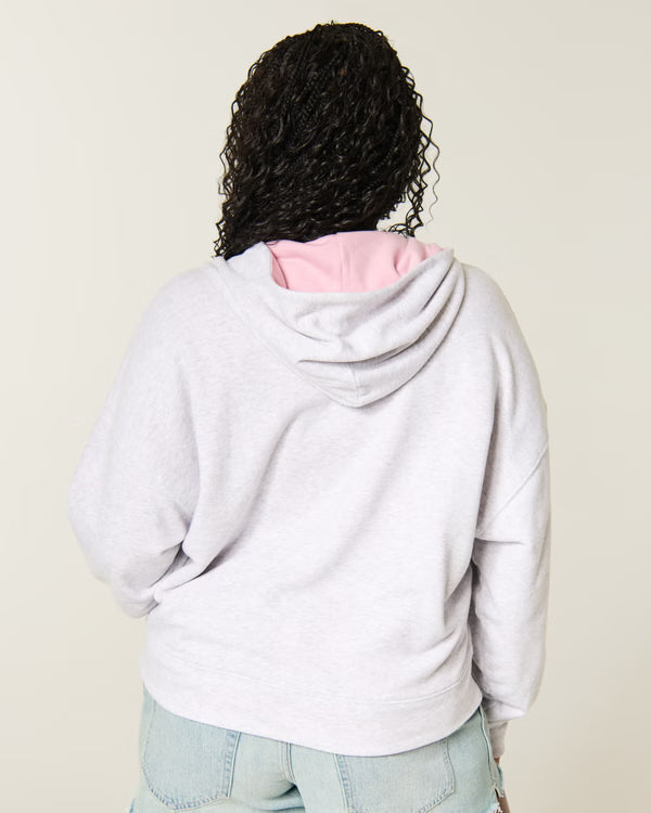 Hollister - Hollister Feel Good Reversible Zip-Up Hoodie