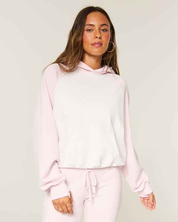 Hollister - Feel Good Classic Fit Leopard Hoodie