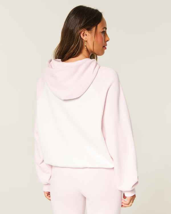 Hollister - Feel Good Classic Fit Leopard Hoodie