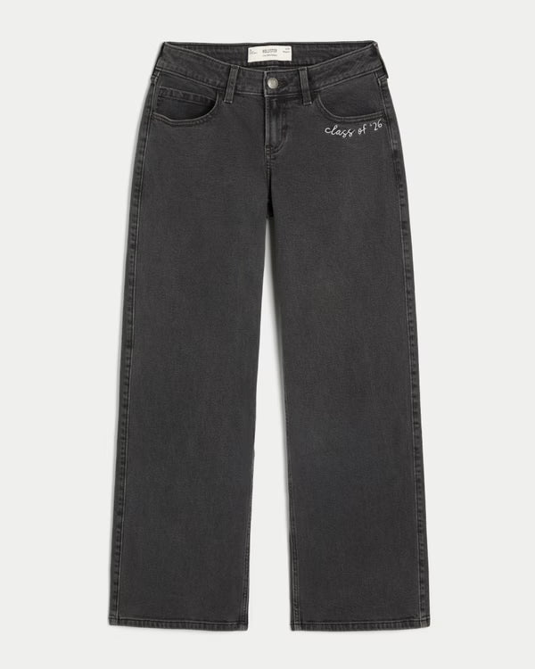 Hollister - Low-Rise Baggy Jeans