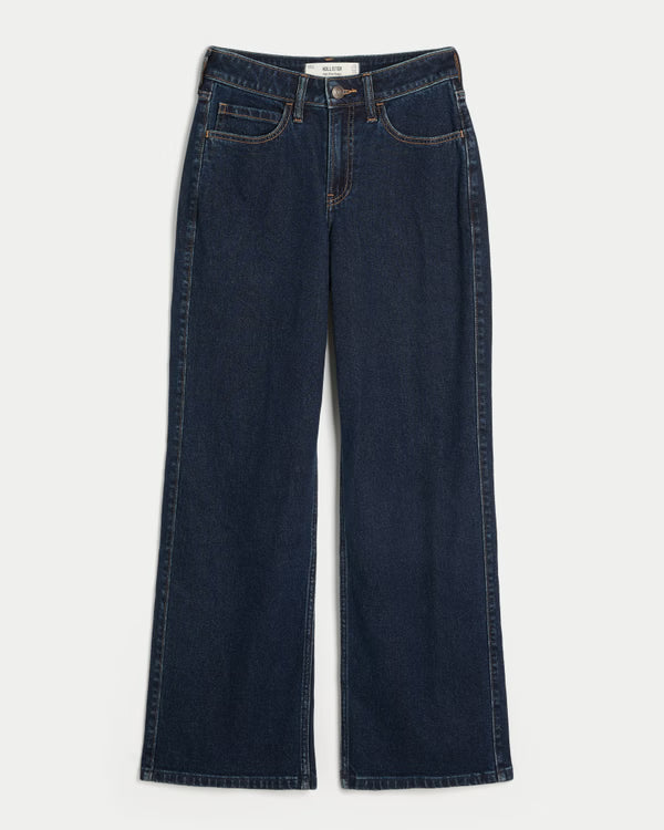 Hollister - Curvy High-Rise Baggy Jeans