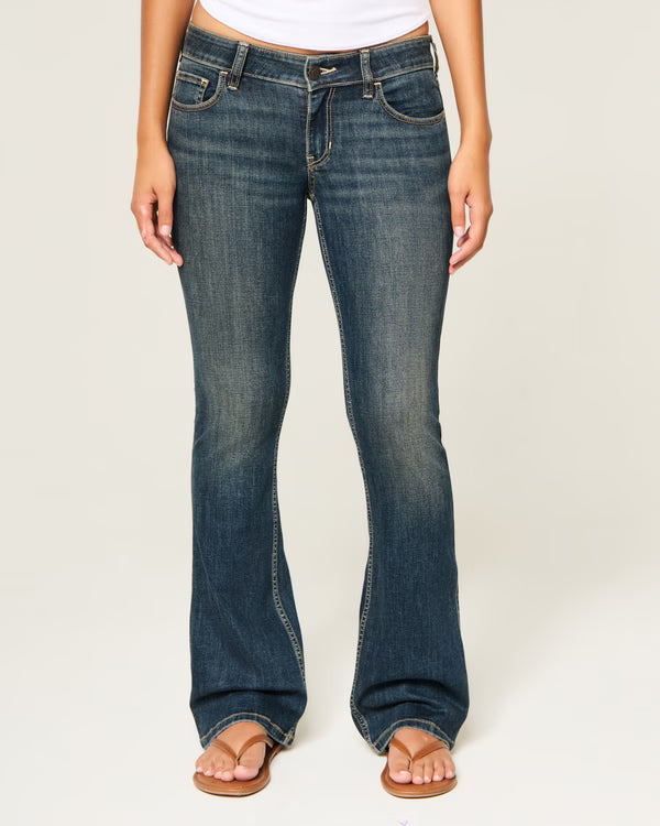 Hollister - Low-Rise Stretch Bootcut Jeans
