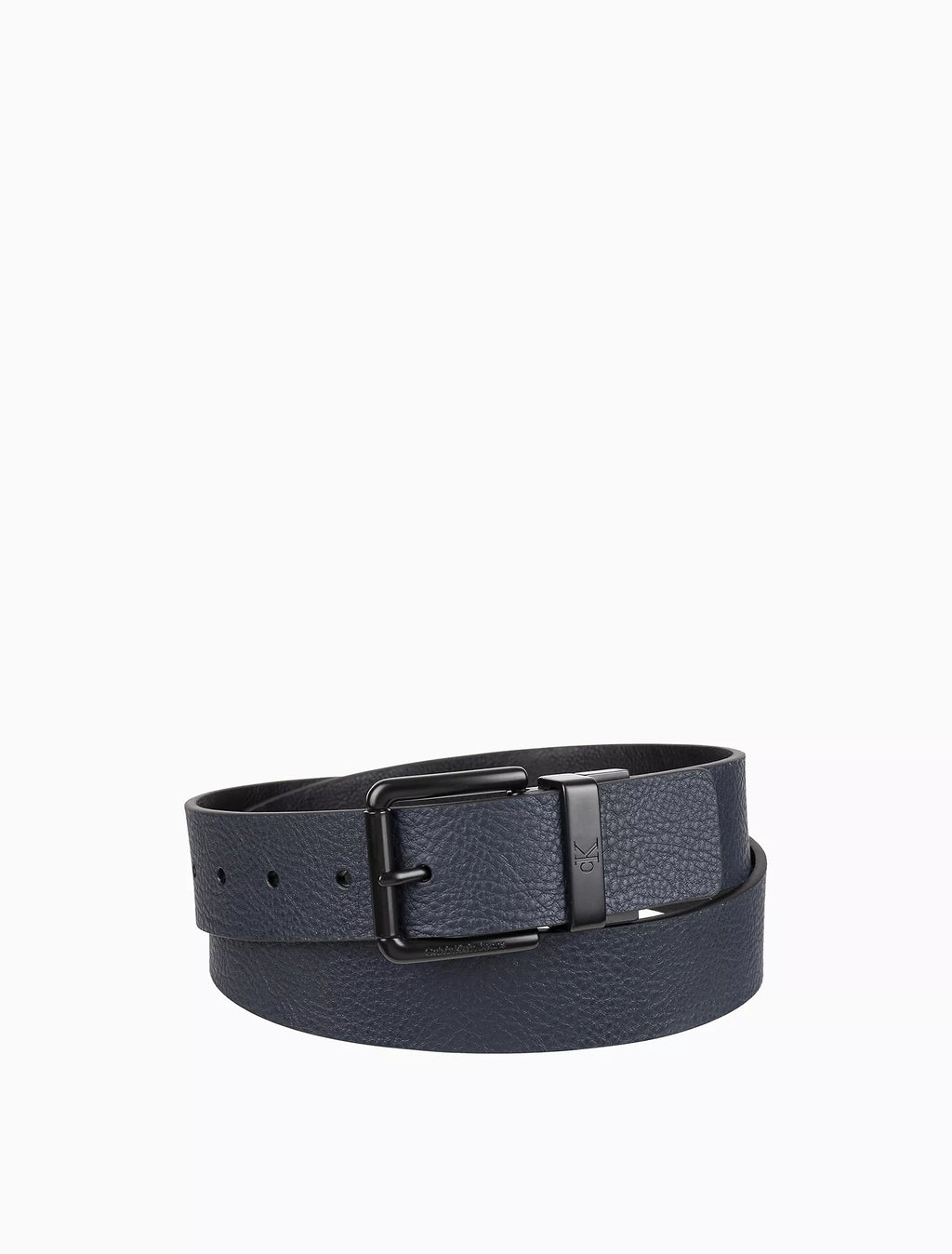 Pebbled Leather Reversible Jean Belt