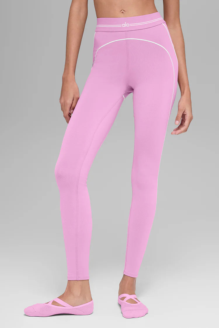 Alo Yoga - Airbrush High-Waist 7/8 Heart Throb Legging