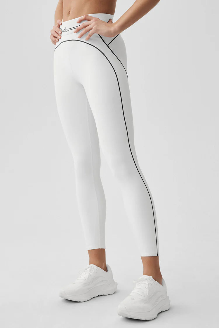Alo Yoga - Airbrush High-Waist 7/8 Heart Throb Legging