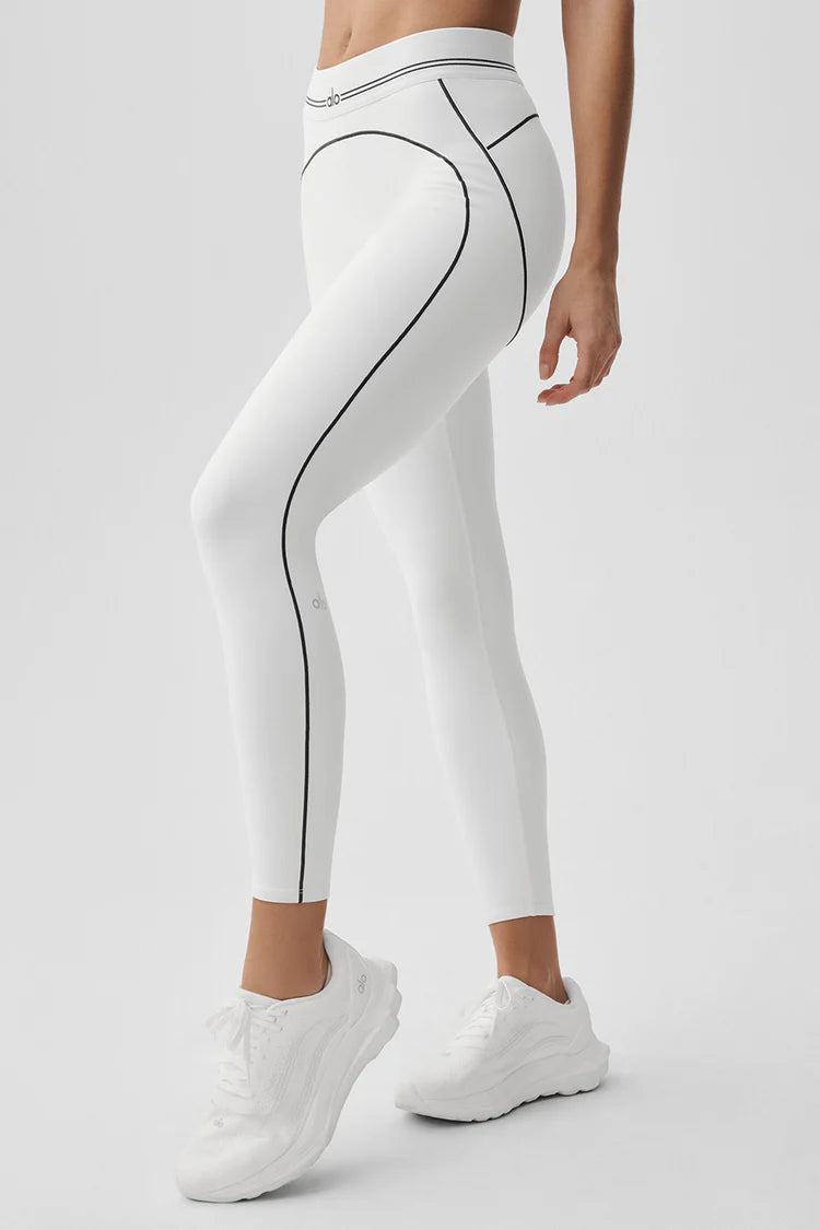 Alo Yoga - Airbrush High-Waist 7/8 Heart Throb Legging