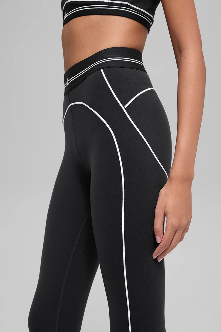 Alo Yoga - Airbrush High-Waist 7/8 Heart Throb Legging