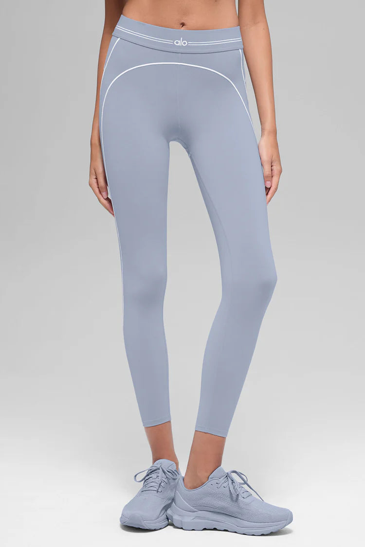 Alo Yoga - Airbrush High-Waist 7/8 Heart Throb Legging