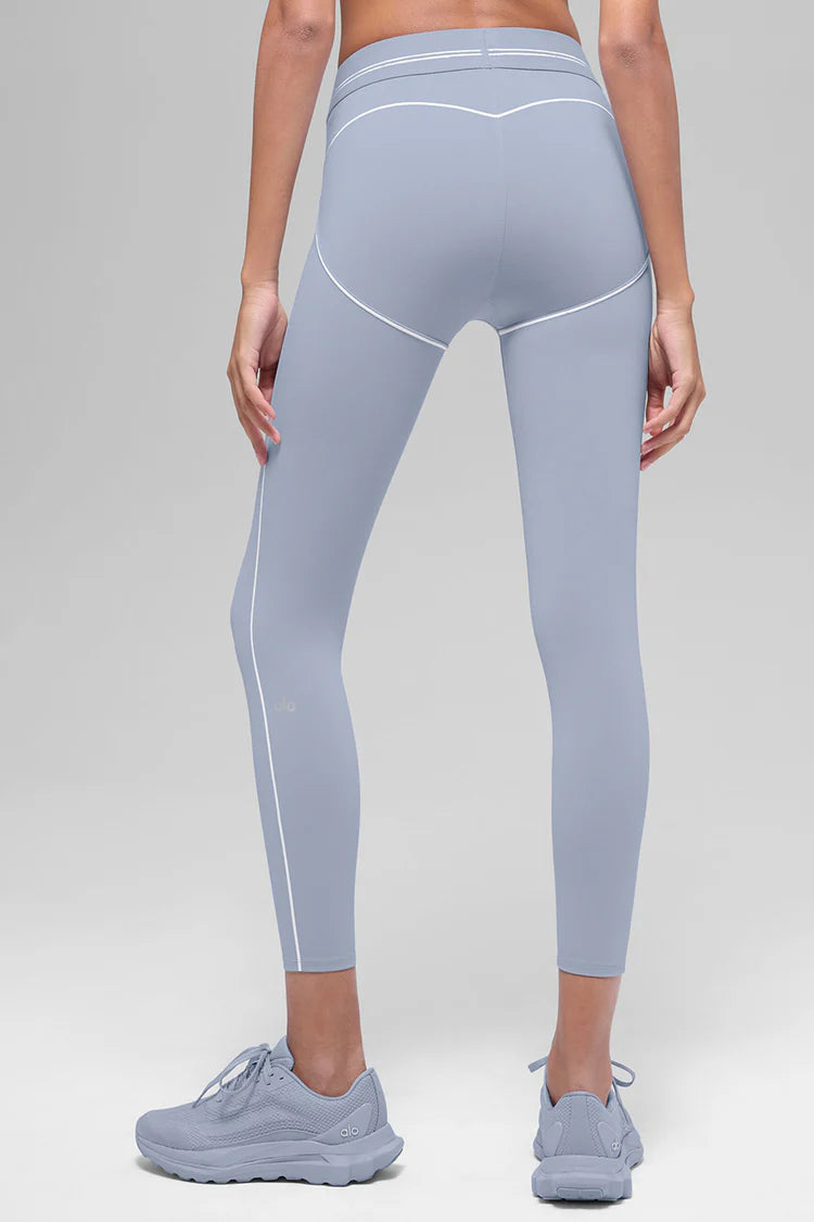 Alo Yoga - Airbrush High-Waist 7/8 Heart Throb Legging