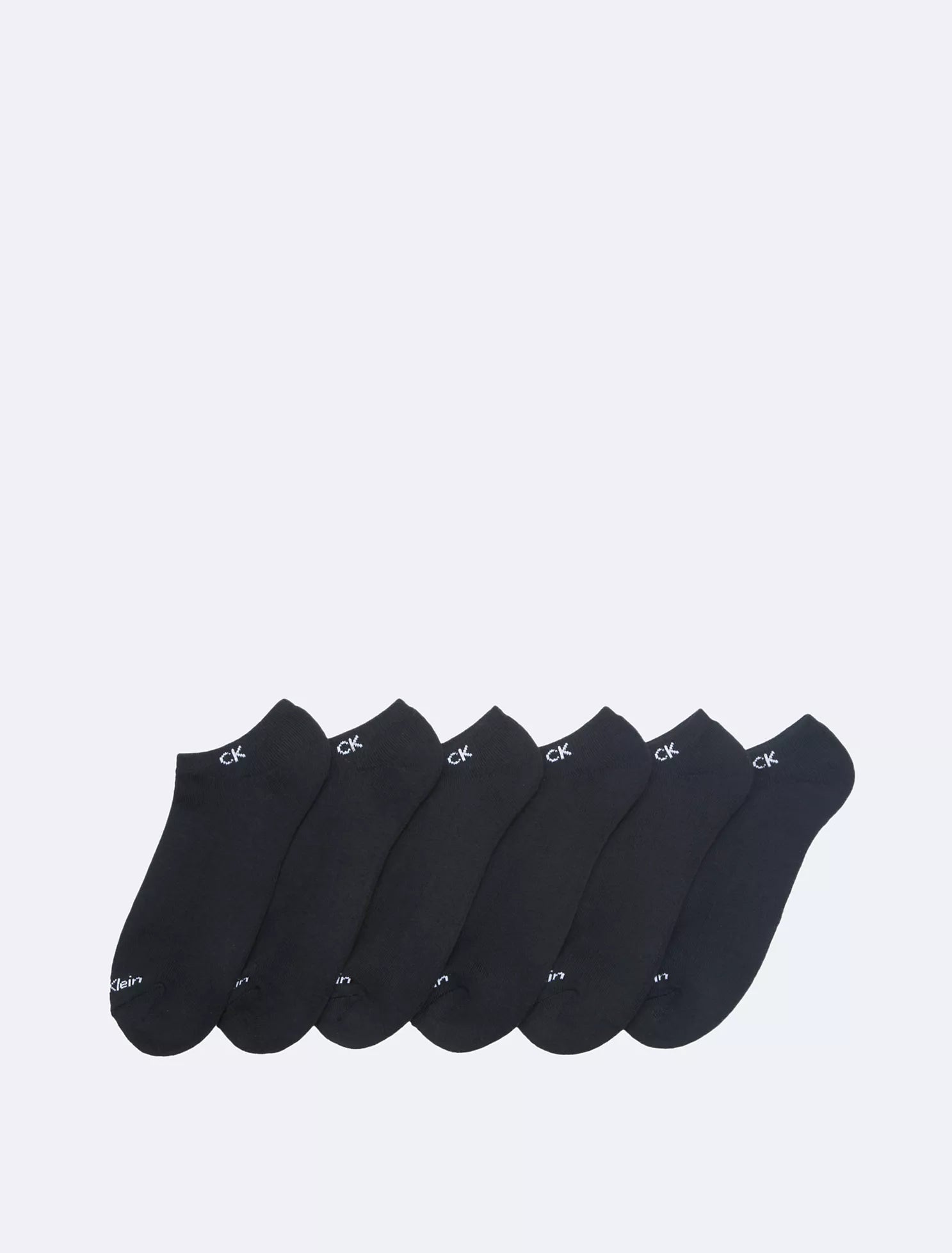 Calvin Klein - Basic Cushion No Show 6-Pack Socks