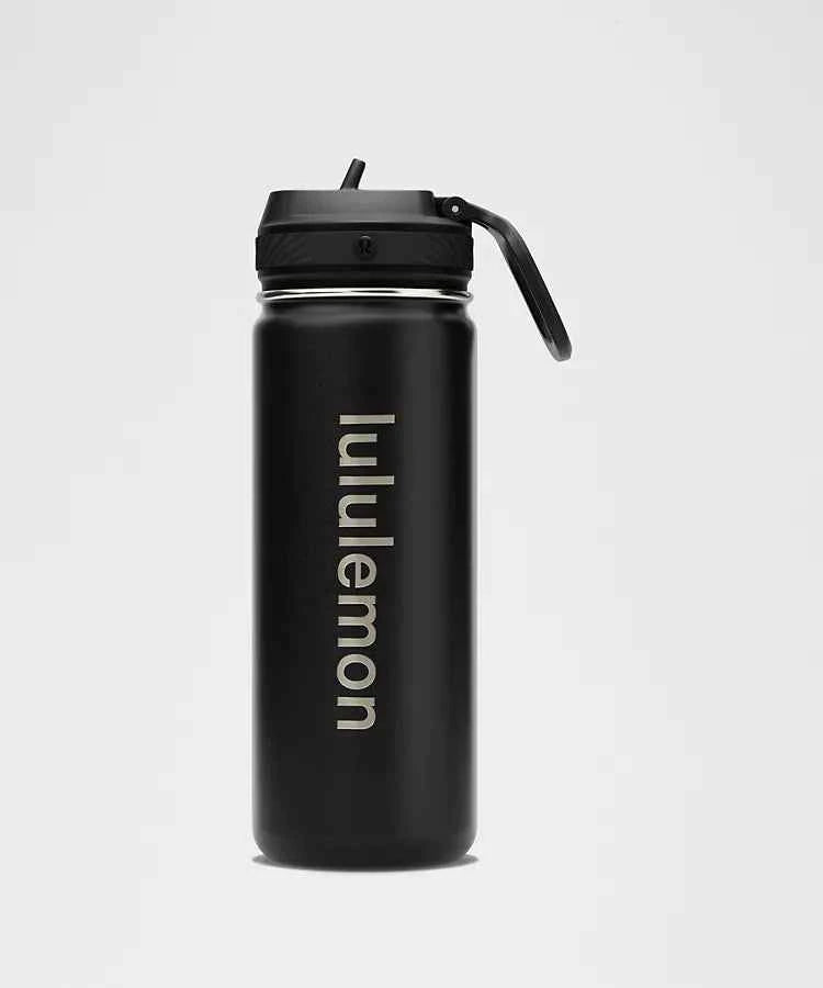 Lululemon - Back to Life Sport Bottle 18oz Straw Lid