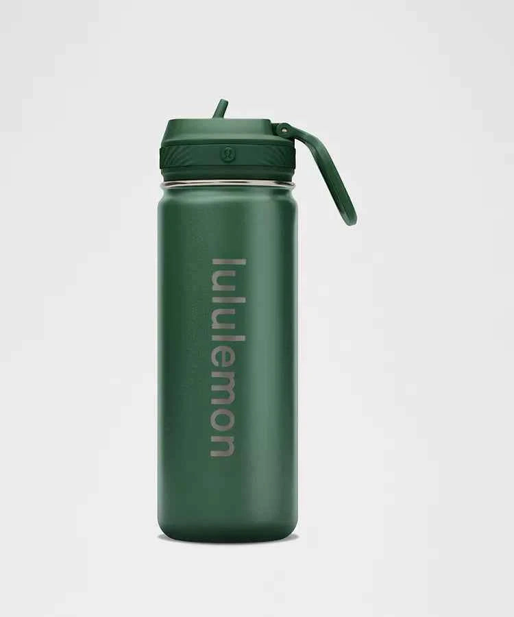 Lululemon - Back to Life Sport Bottle 18oz Straw Lid