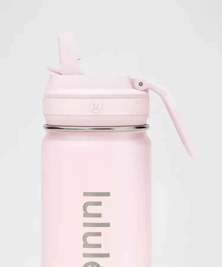 Lululemon - Back to Life Sport Bottle 18oz Straw Lid