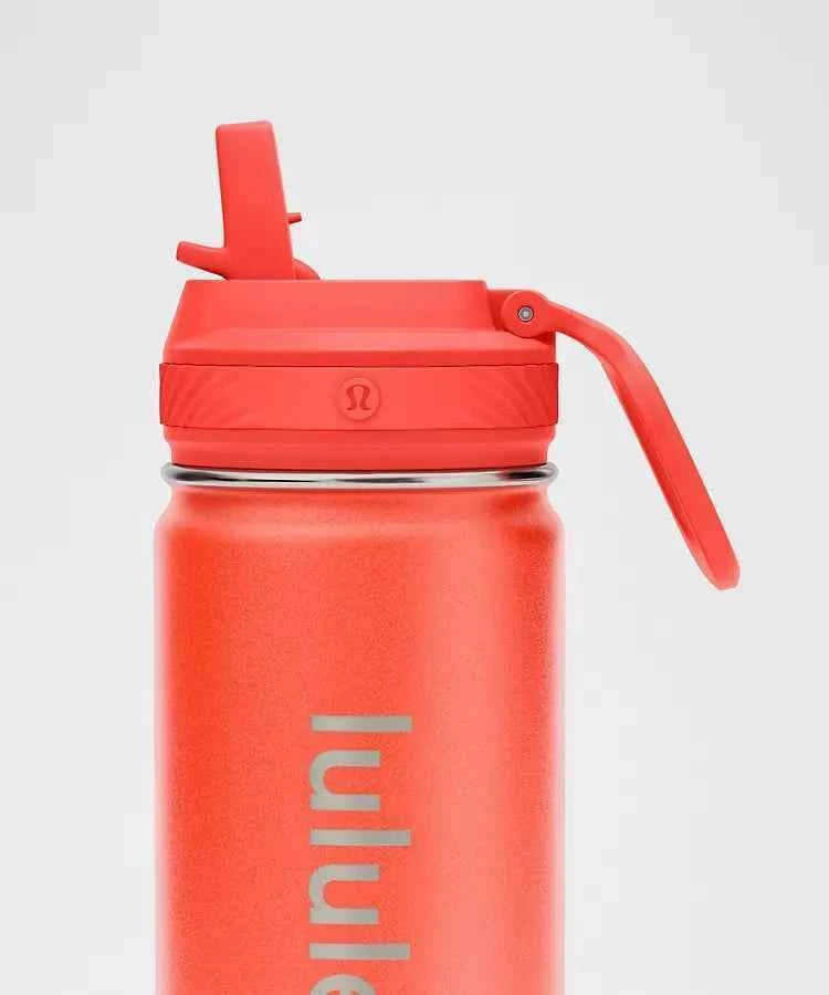 Lululemon - Back to Life Sport Bottle 18oz Straw Lid