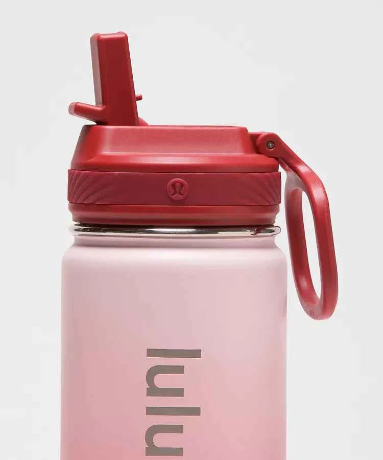 Lululemon - Back to Life Sport Bottle 18oz Straw Lid