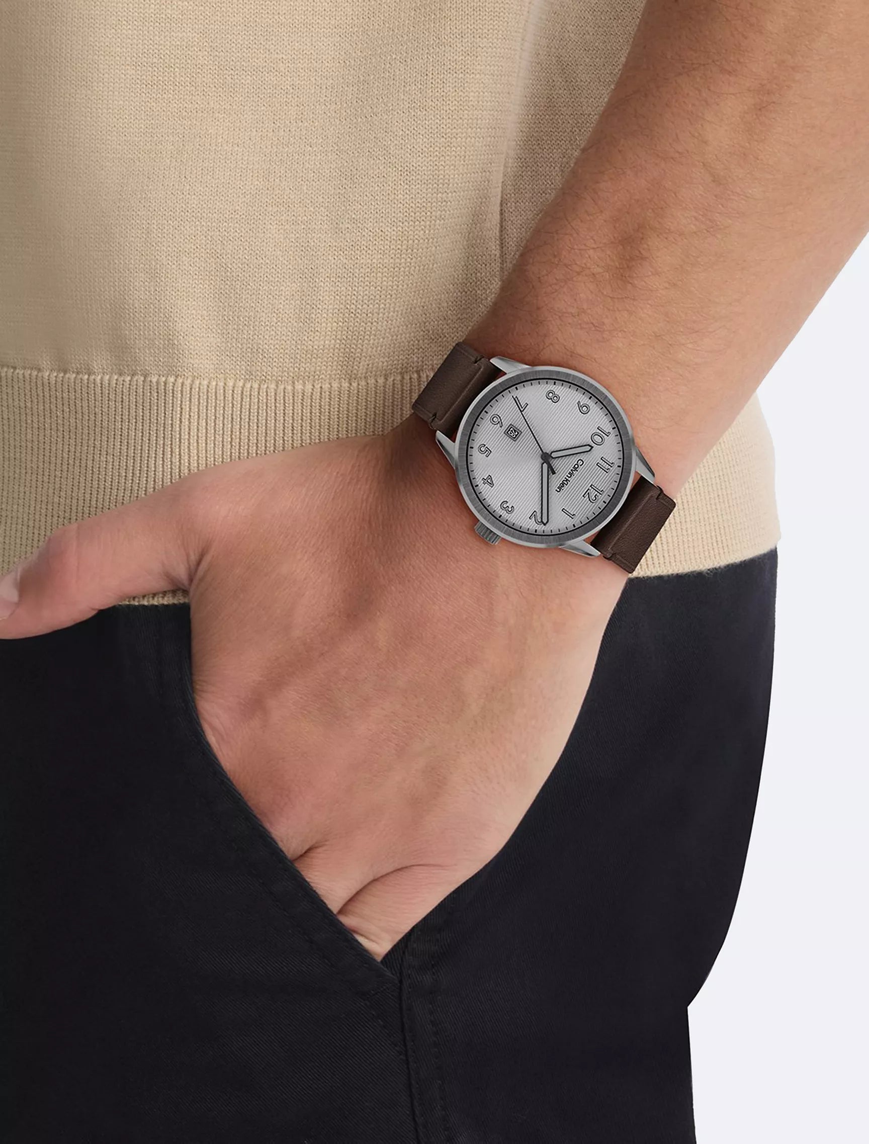 Pilot Textured Dial Watch