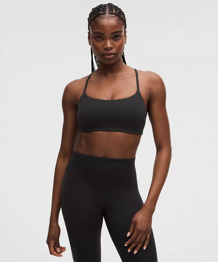 Lululemon -  Wunder Train Strappy Racer Bra Light Support, C/D Cup