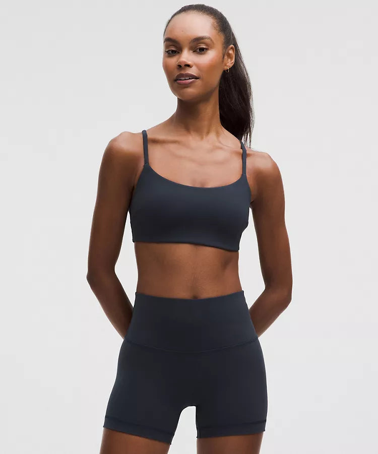Lululemon -  Wunder Train Strappy Racer Bra Light Support, C/D Cup