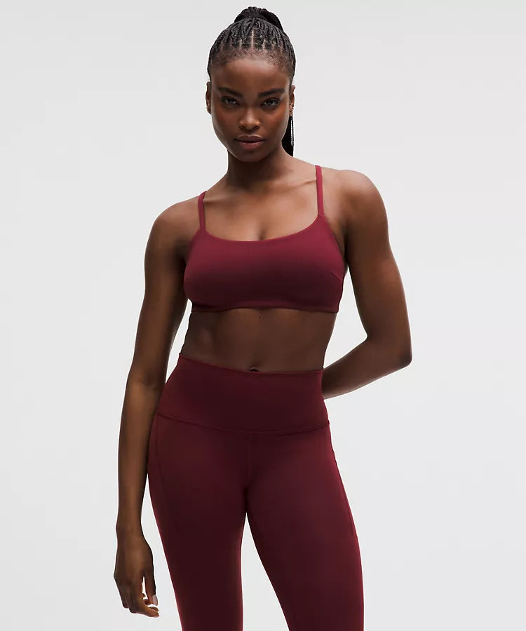Lululemon -  Wunder Train Strappy Racer Bra Light Support, C/D Cup
