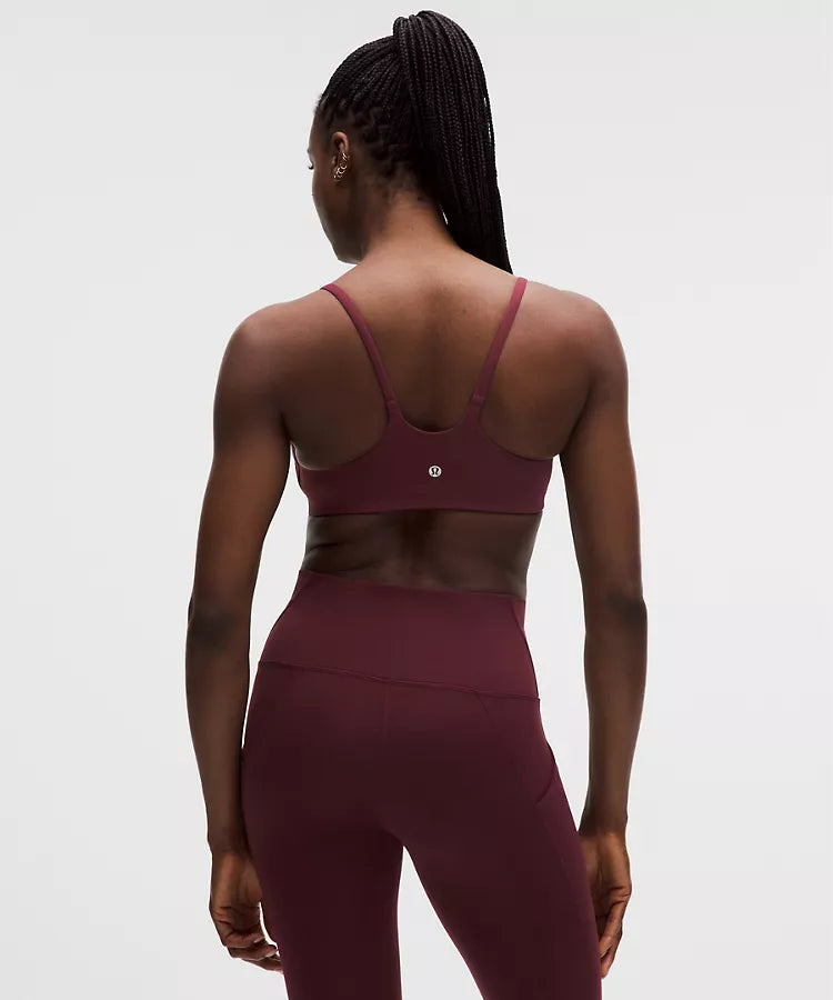 Lululemon -  Wunder Train Strappy Racer Bra Light Support, C/D Cup