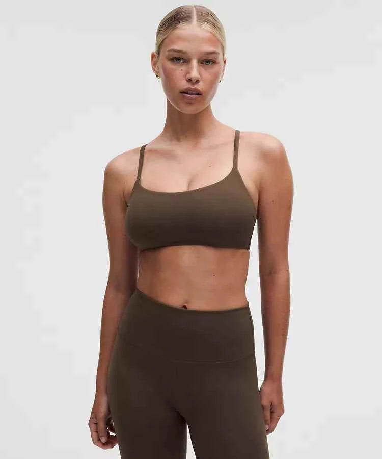 Lululemon -  Wunder Train Strappy Racer Bra Light Support, C/D Cup