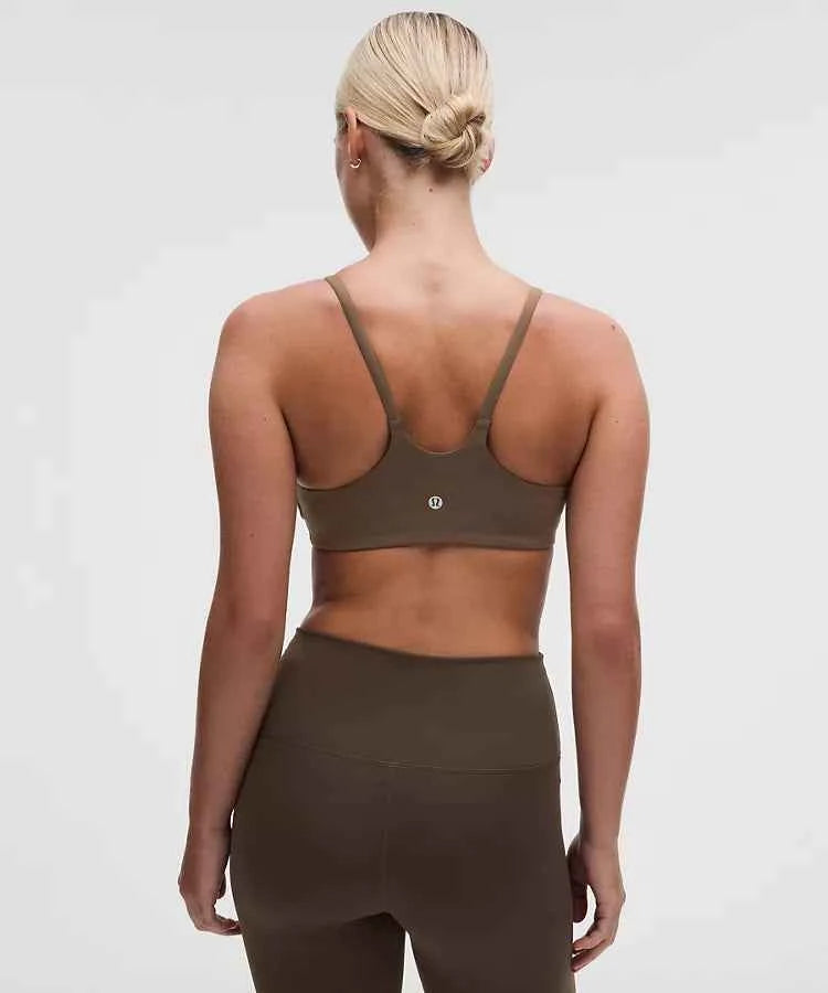 Lululemon -  Wunder Train Strappy Racer Bra Light Support, C/D Cup