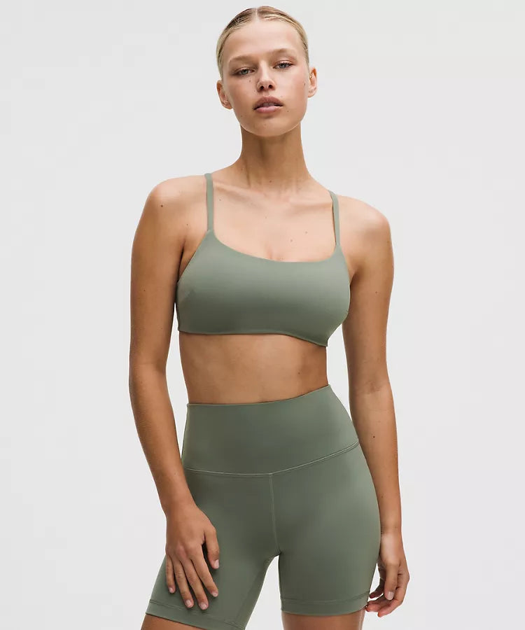 Lululemon -  Wunder Train Strappy Racer Bra Light Support, C/D Cup