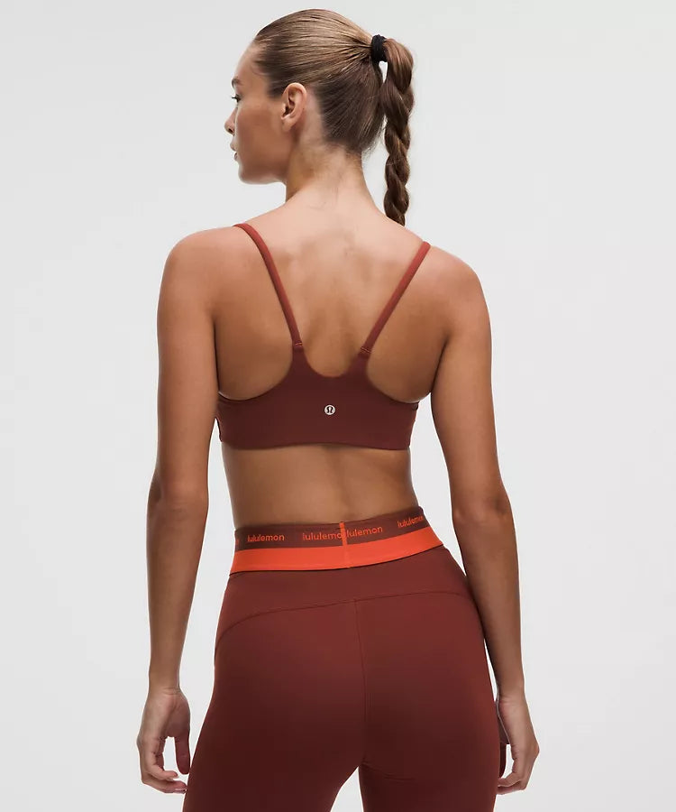 Lululemon -  Wunder Train Strappy Racer Bra Light Support, C/D Cup