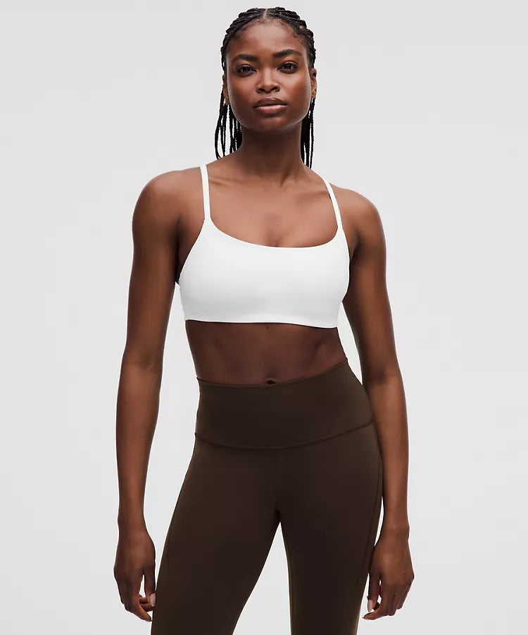 Lululemon -  Wunder Train Strappy Racer Bra Light Support, C/D Cup
