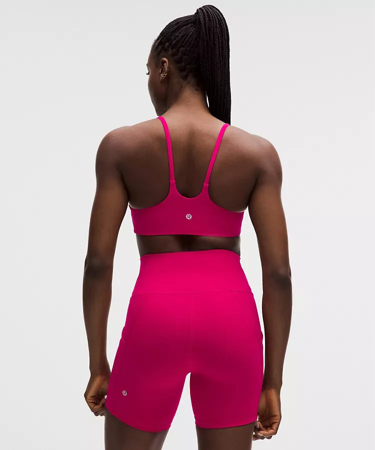 Lululemon -  Wunder Train Strappy Racer Bra Light Support, C/D Cup
