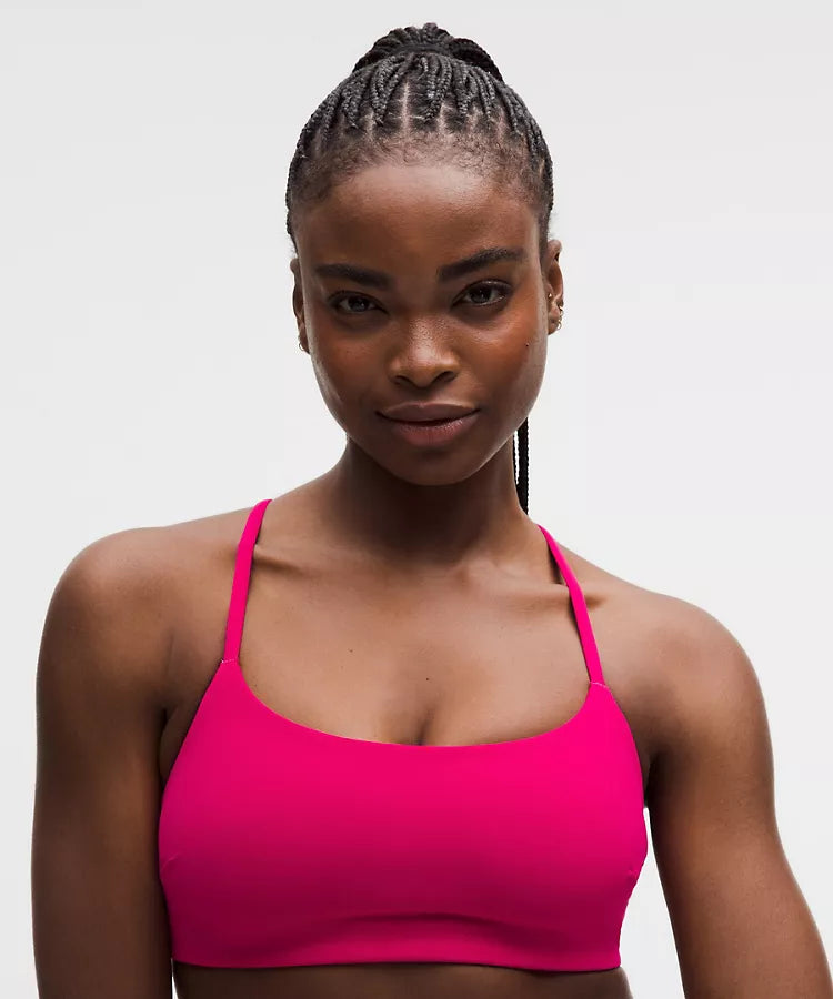 Lululemon -  Wunder Train Strappy Racer Bra Light Support, C/D Cup