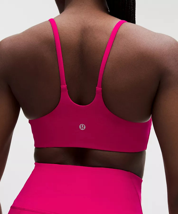 Lululemon -  Wunder Train Strappy Racer Bra Light Support, C/D Cup
