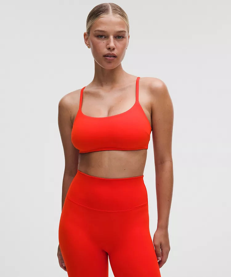 Lululemon -  Wunder Train Strappy Racer Bra Light Support, C/D Cup