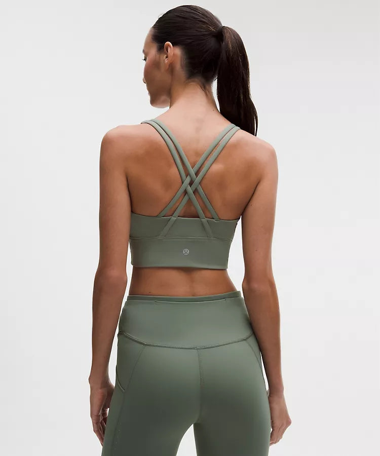 Lululemon -  Energy Longline Bra Medium Support, B–D Cups