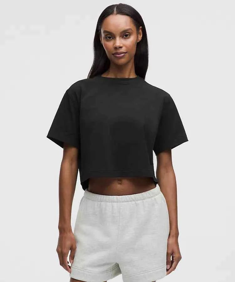 Lululemon - All Yours Organic Cotton Cropped T-Shirt