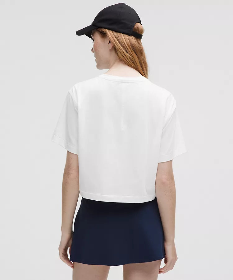 Lululemon - All Yours Organic Cotton Cropped T-Shirt