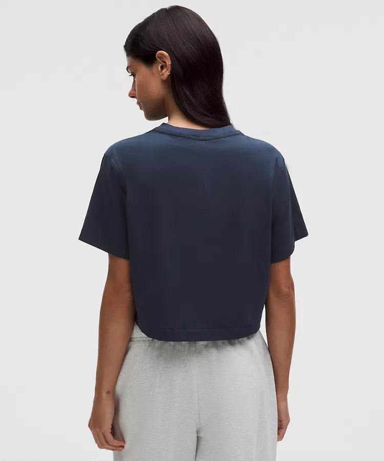 Lululemon - All Yours Organic Cotton Cropped T-Shirt
